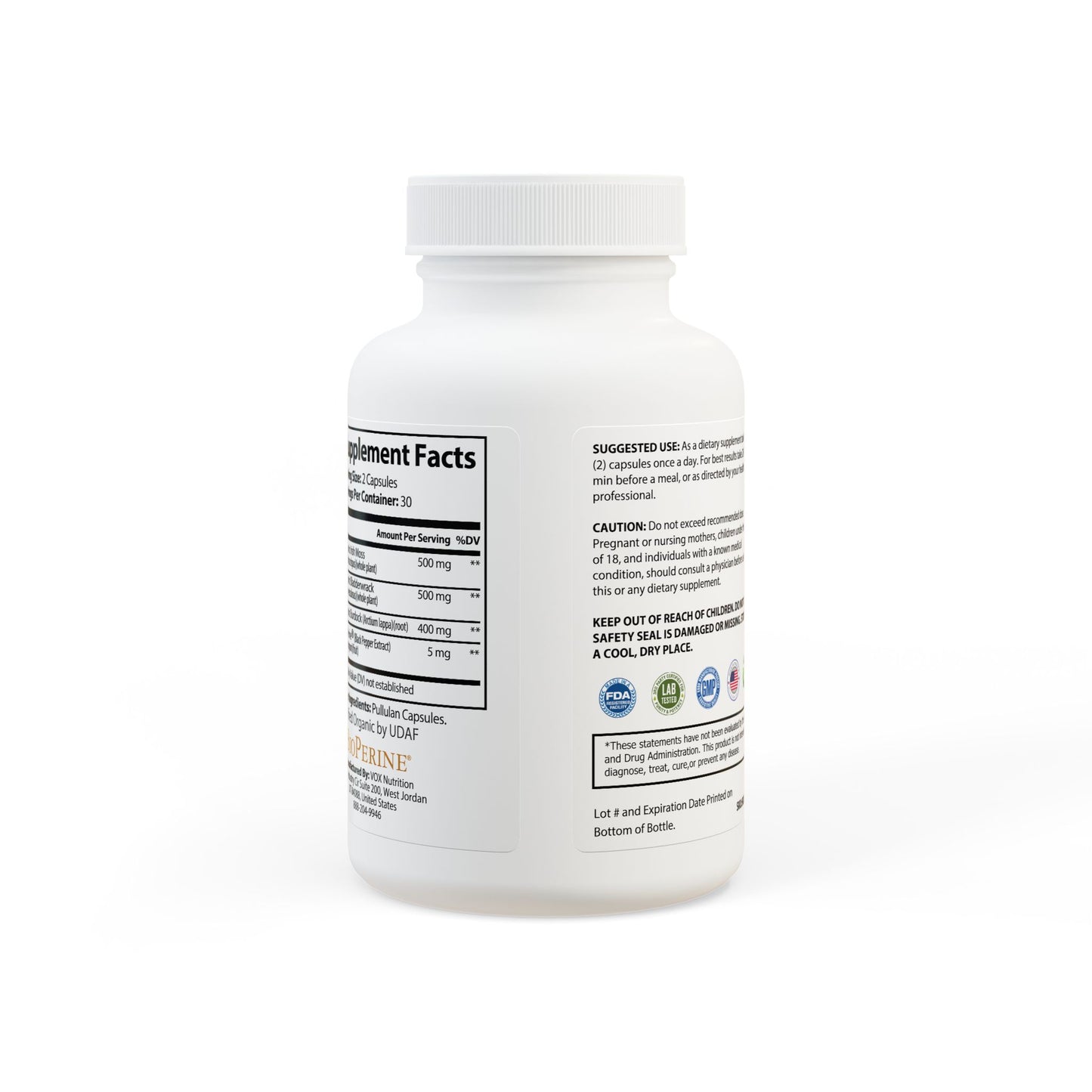 Create Me Perfect Sea Moss Supplement (60 Capsules)