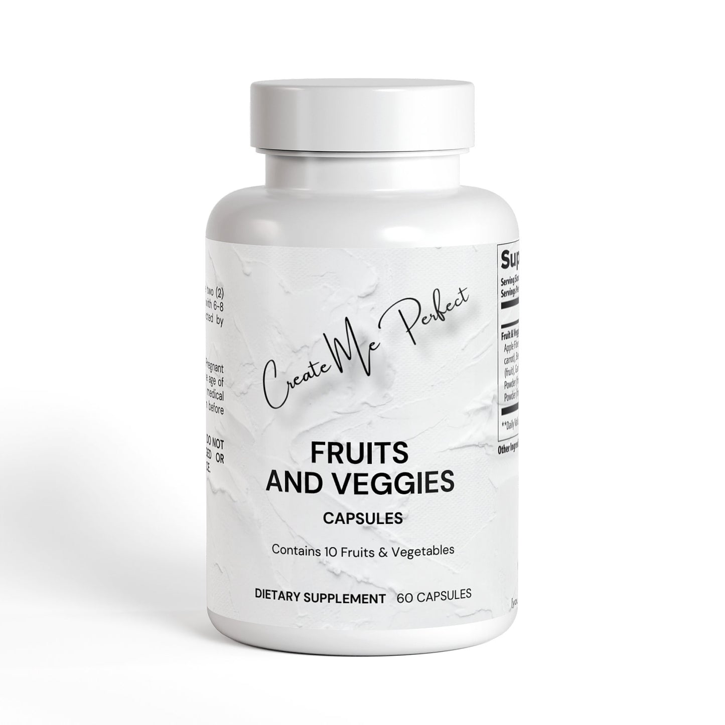 Create Me Perfect Fruits and Veggies Capsules