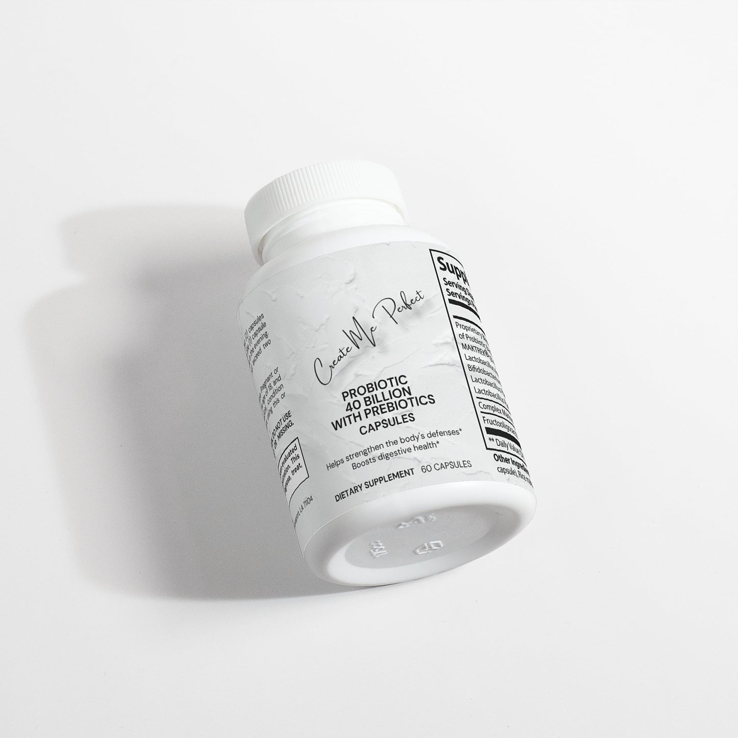Create Me Perfect Probiotic 40 Billion with Prebiotics