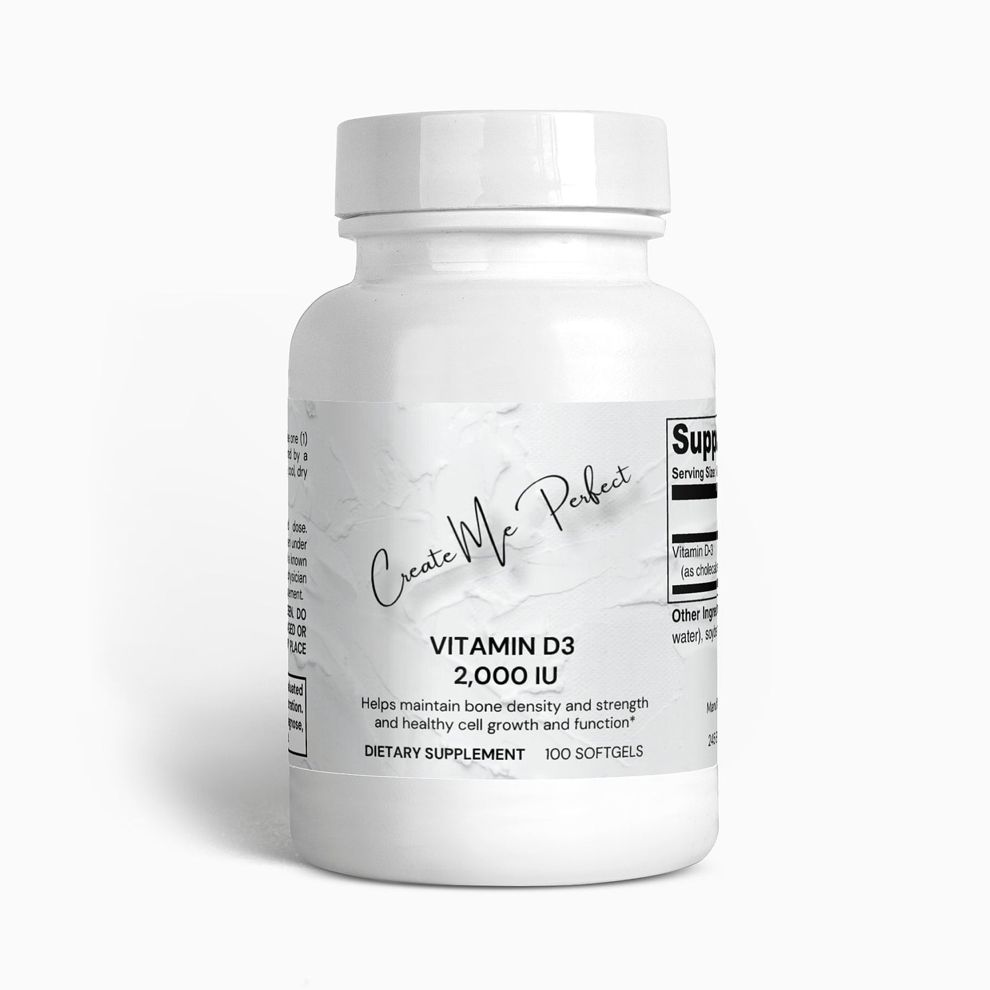 Create Me Perfect Vitamin D3 2,000 IU