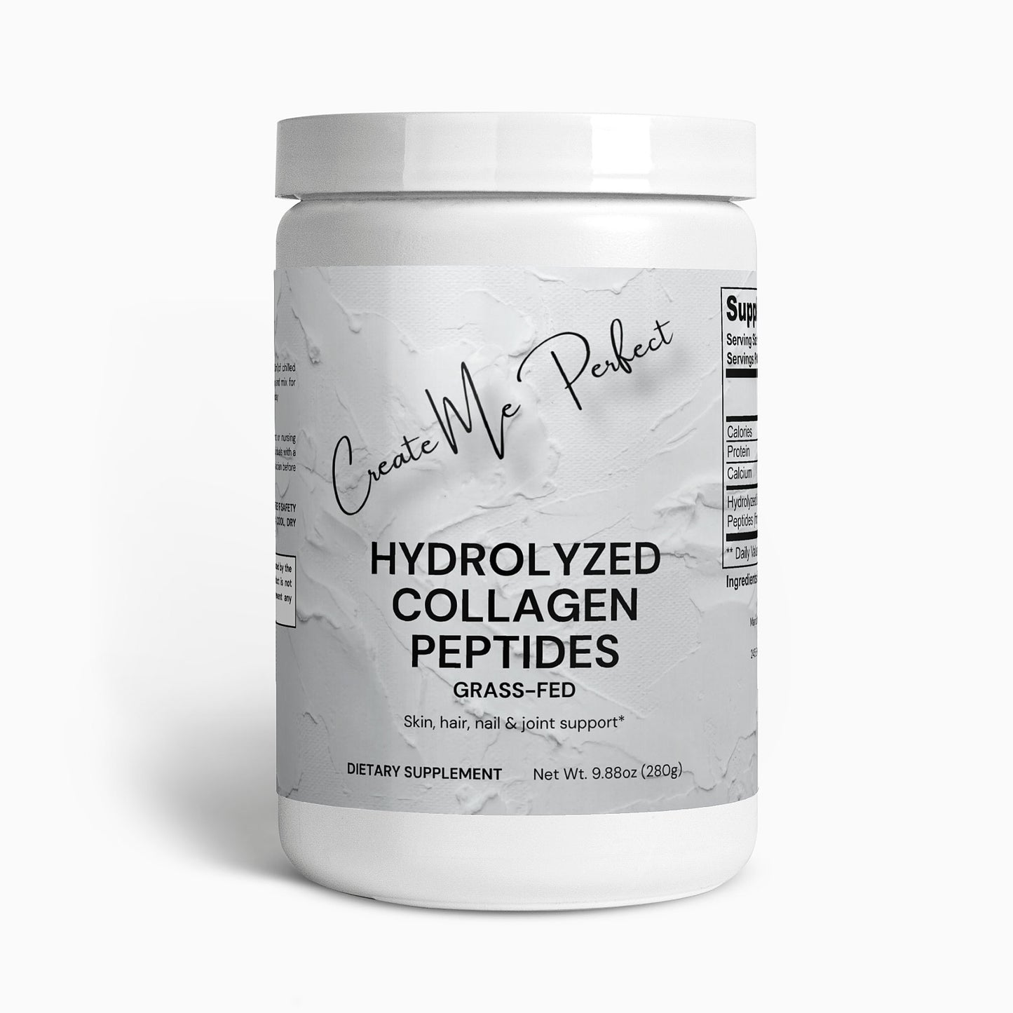 Create Me Perfect Grass-Fed Hydrolyzed Collagen Peptides