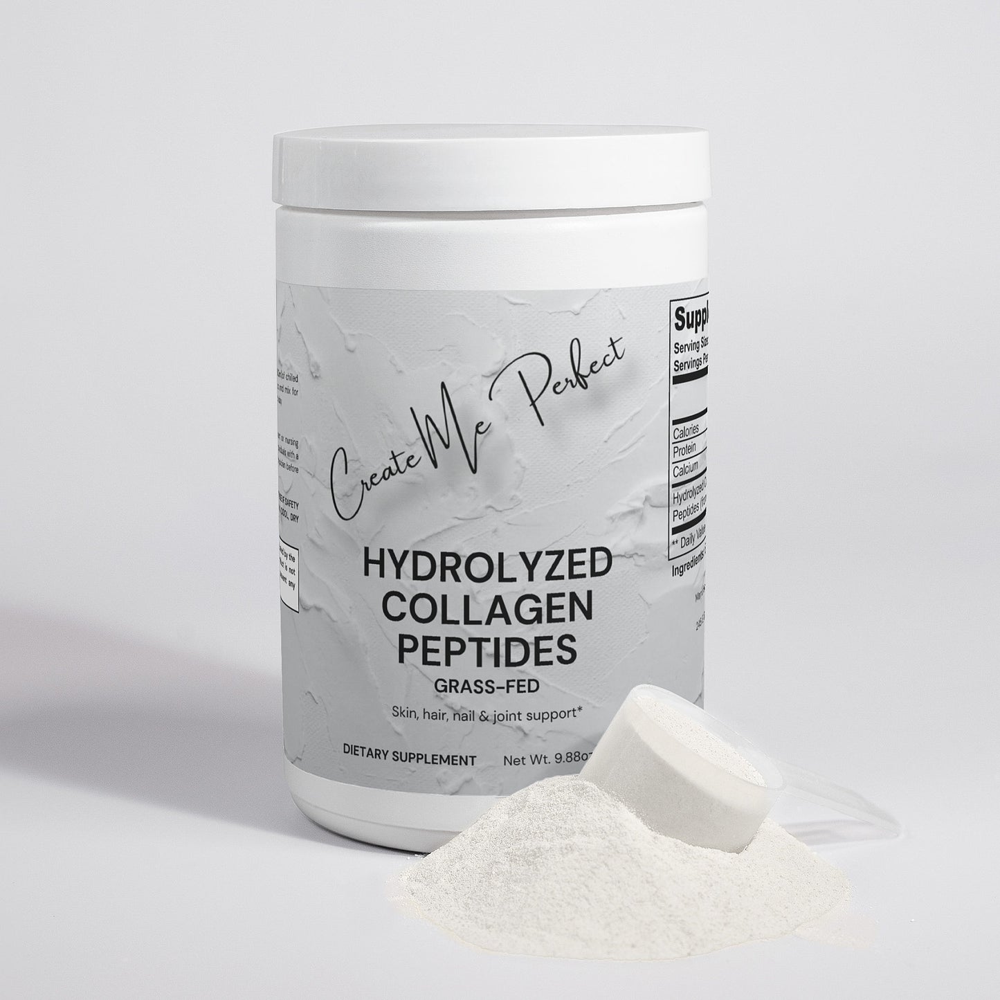 Create Me Perfect Grass-Fed Hydrolyzed Collagen Peptides