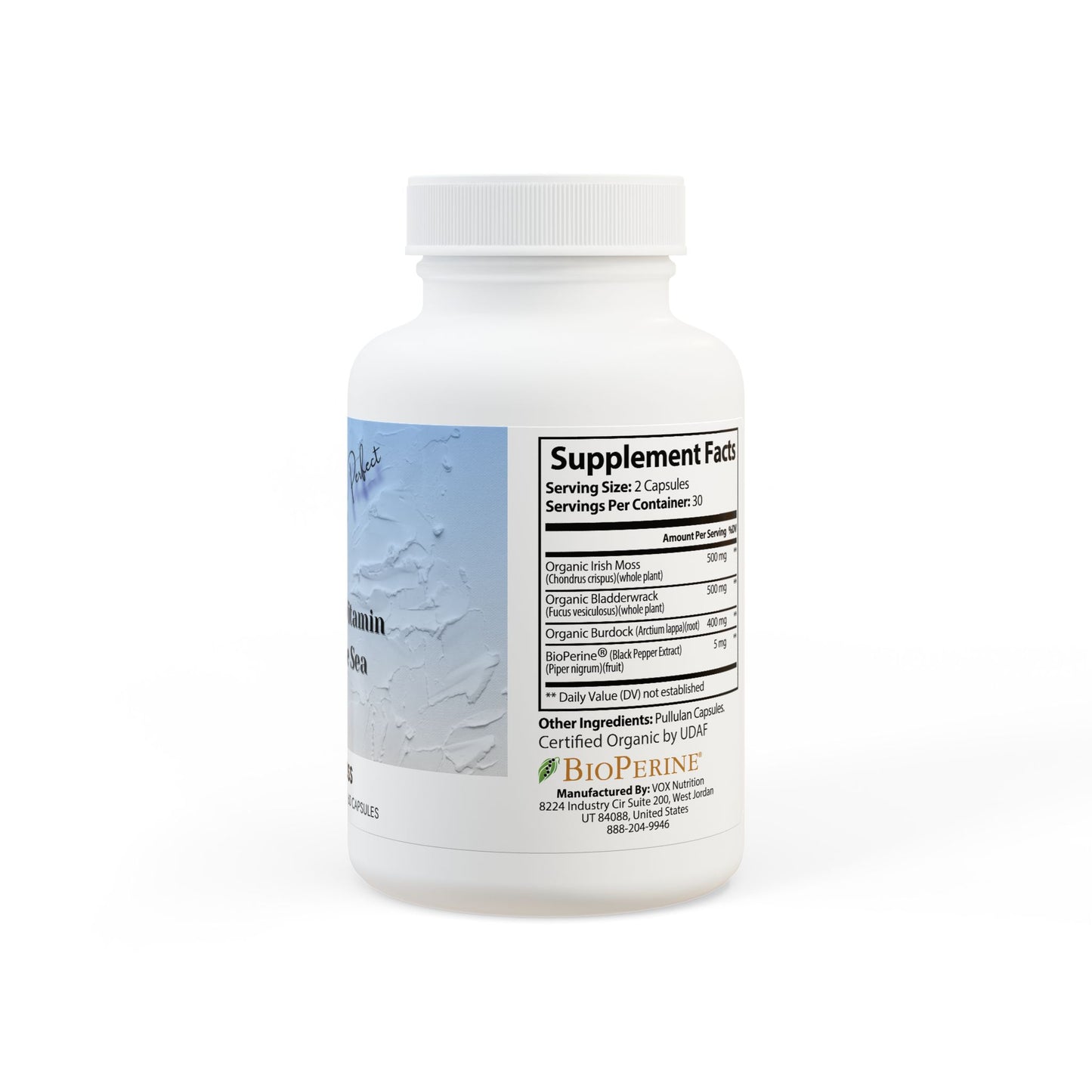 Create Me Perfect Multi-Vitamin of the Sea Sea Moss Supplement (60 Capsules)