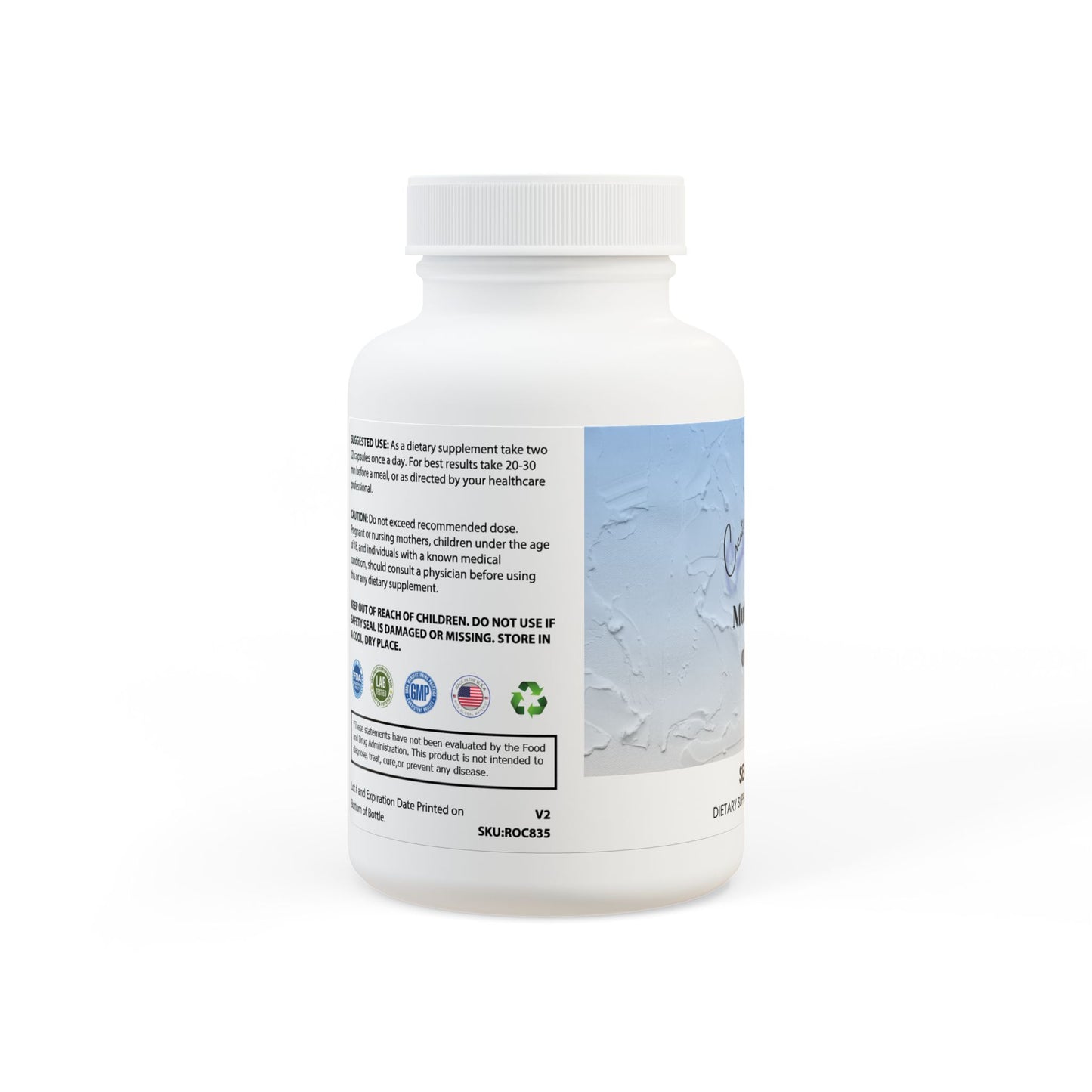 Create Me Perfect Multi-Vitamin of the Sea Sea Moss Supplement (60 Capsules)