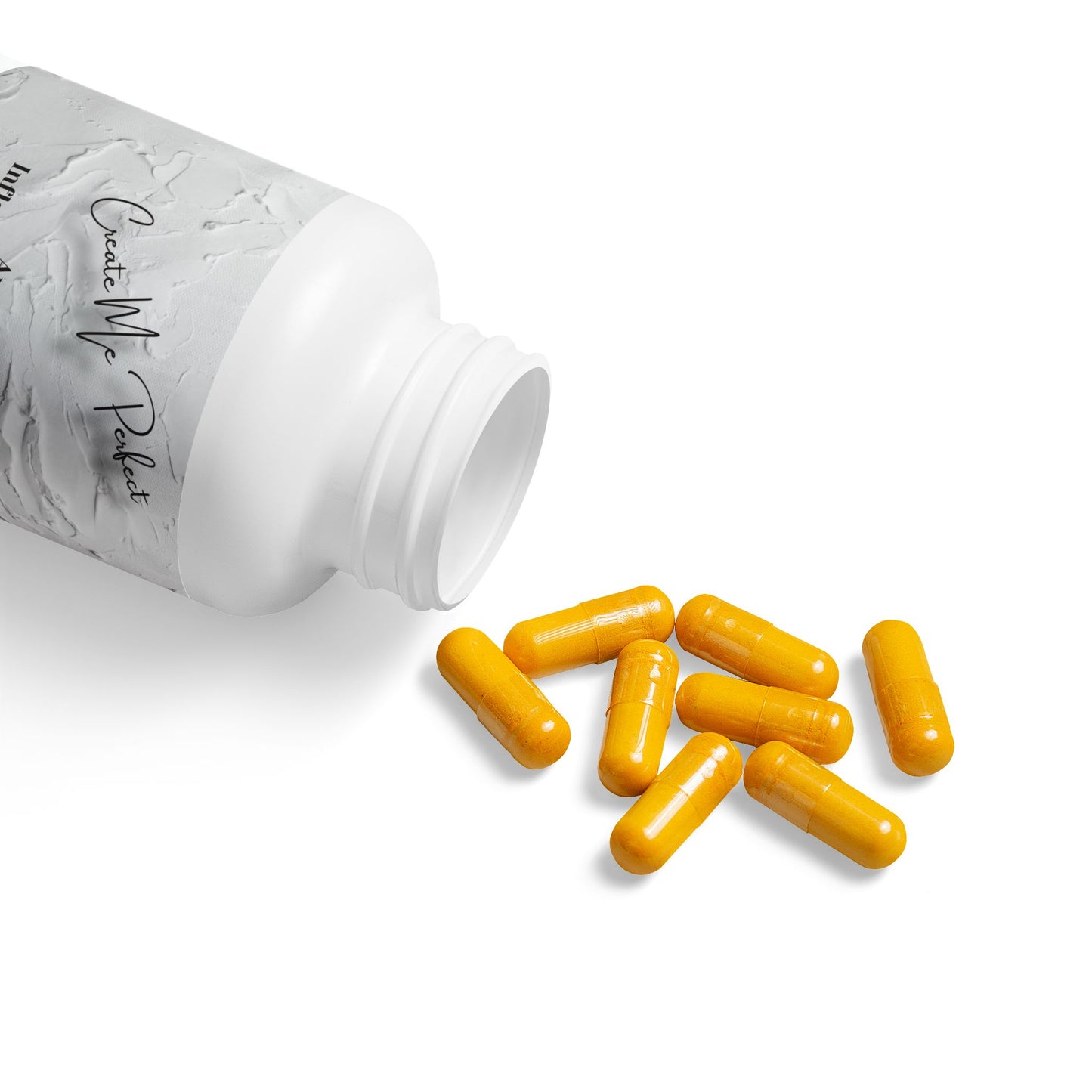 Create Me Perfect Turmeric with BioPerine® (Black Pepper Fruit Extract) Supplement (60 Capsules)